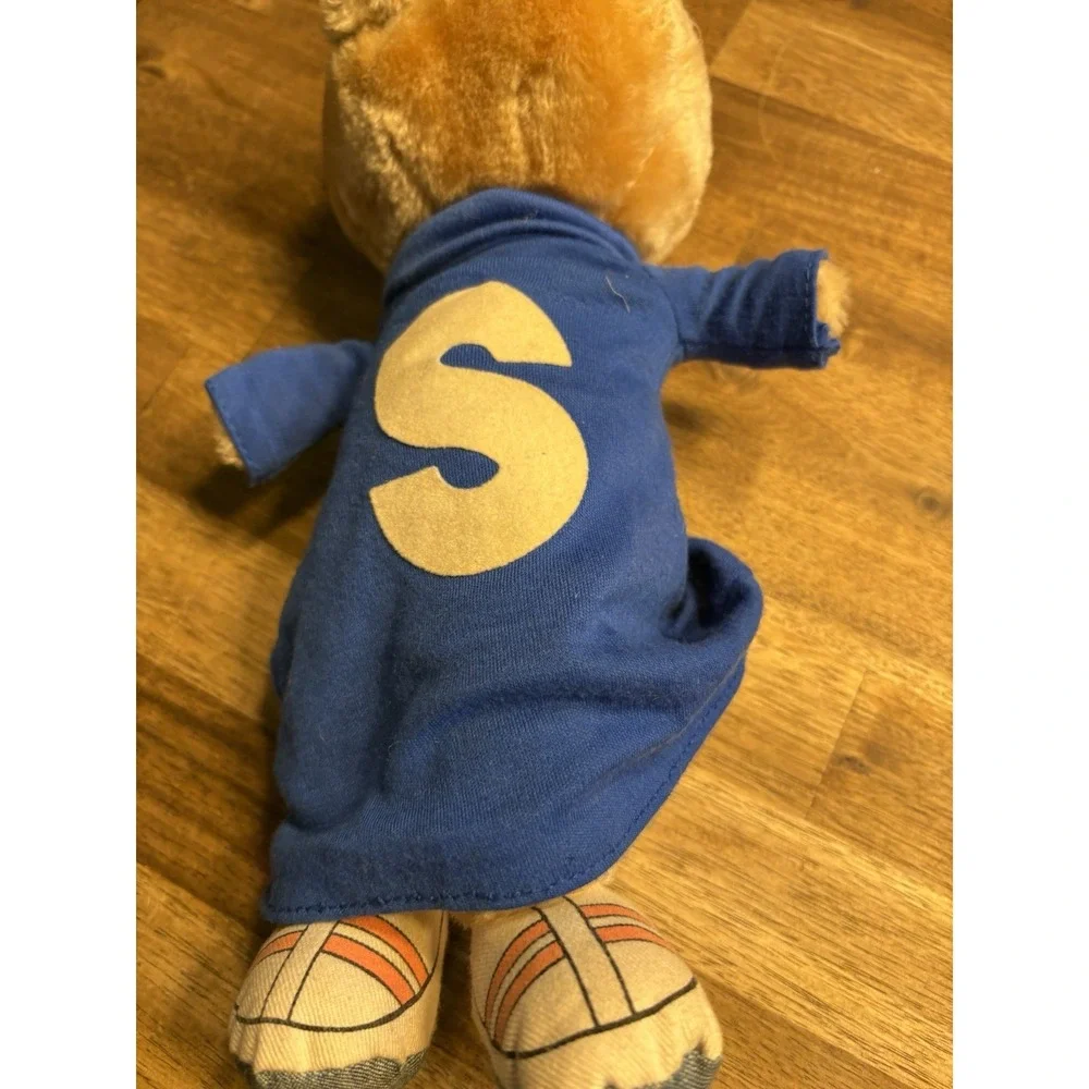 Alvin and the Chipmunks Simon Vintage 1983 Plush Stuffed CBS Toys No Glasses 12" - Picture 2 of 8